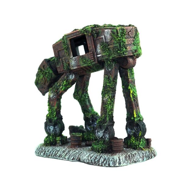 Aquarium Landscaping Autobot Robot Dog Resin Crafts - Image 4