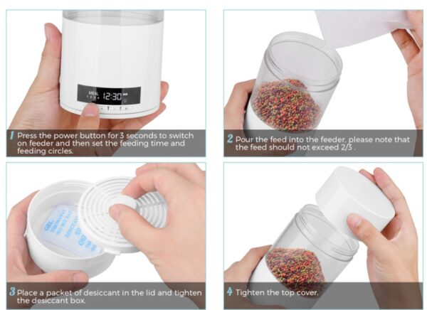 Aquarium fish tank automatic feeder - Image 3