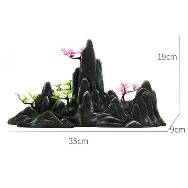 Landscaping Aquarium Decoration Large Rockery Chinese Style Stone Rockery Ornaments Aquatic Fish Tank Decorations - Image 4