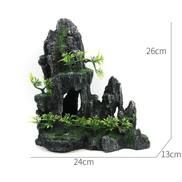 Landscaping Aquarium Decoration Large Rockery Chinese Style Stone Rockery Ornaments Aquatic Fish Tank Decorations - Image 2