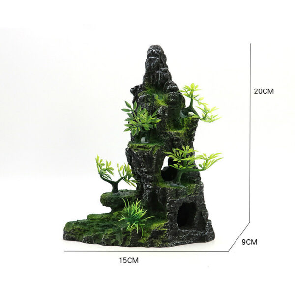 Landscaping Aquarium Decoration Large Rockery Chinese Style Stone Rockery Ornaments Aquatic Fish Tank Decorations - Image 5