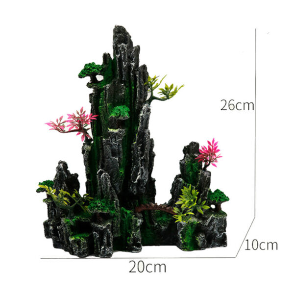 Landscaping Aquarium Decoration Large Rockery Chinese Style Stone Rockery Ornaments Aquatic Fish Tank Decorations - Image 8