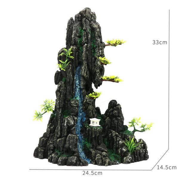 Landscaping Aquarium Decoration Large Rockery Chinese Style Stone Rockery Ornaments Aquatic Fish Tank Decorations - Image 6