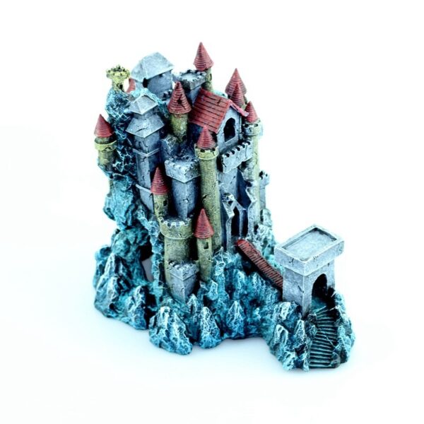 Aquarium Landscaping Creative Dream Castle Resin Ornaments Fish Tank Decoration - Image 2
