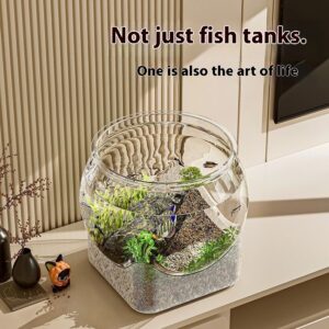 Transparent PET Material Simple And Durable Plastic Drop-resistant Fish Tank