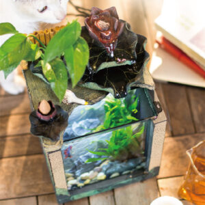 Small Fish Tank Desktop Flowing Water Office Decoration Ornaments