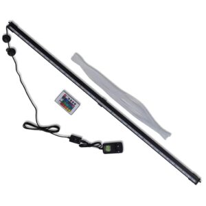 Vidaxl LED aquarium light with bubbles RGB 94 cm