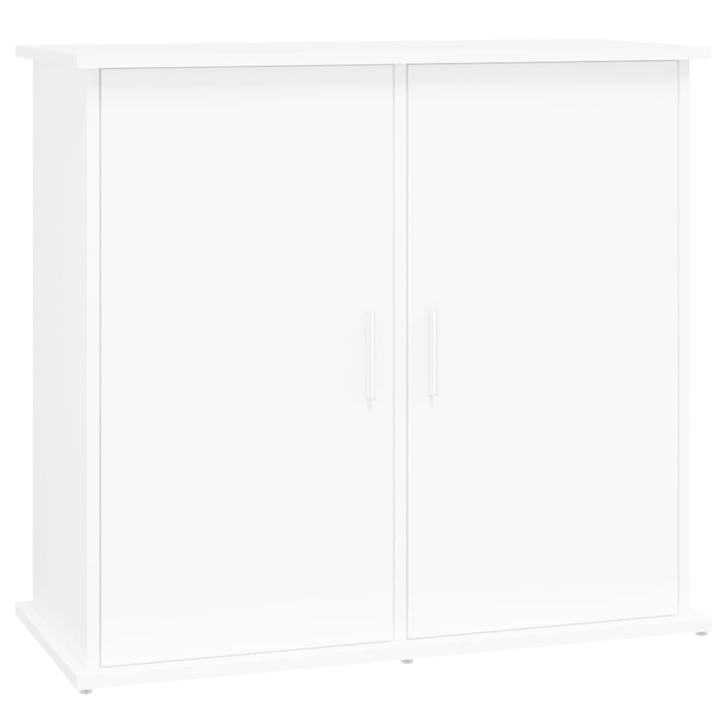 NNEVL Aquarium Stand White 81x36x73 cm Engineered Wood - Image 2