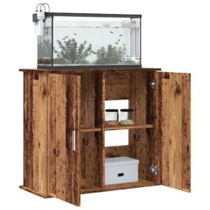 Vidaxx aquarium stand 81x36x73 cm processed wood, old wood-colored