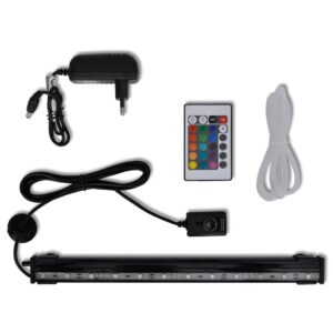 Vidaxl LED Underwater Aquarium Light with Bubbles RGB 32 cm