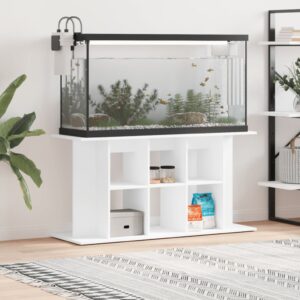 Vidaxl aquarium stand 120x40x60 cm processed wood white