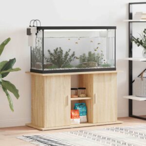 Vidaxl aquarium stand Sonoma oak 101x41x58 cm engineered wood