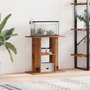 Vidaxx aquarium stand 60x30x60 cm treated wood, old wood-colored