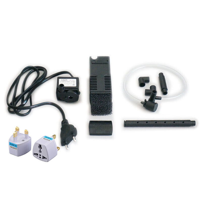 F4c05ff4-4df4-40ef-a28a-881ac79266e4-1jpg - Aquassi Ltd | Award-winning Aquarium Design & Aquascaping Aquarium Air Pump Kit with Foam Sponge Filter, Tubing, and Nozzle Adapters Along with a Power Adapter.